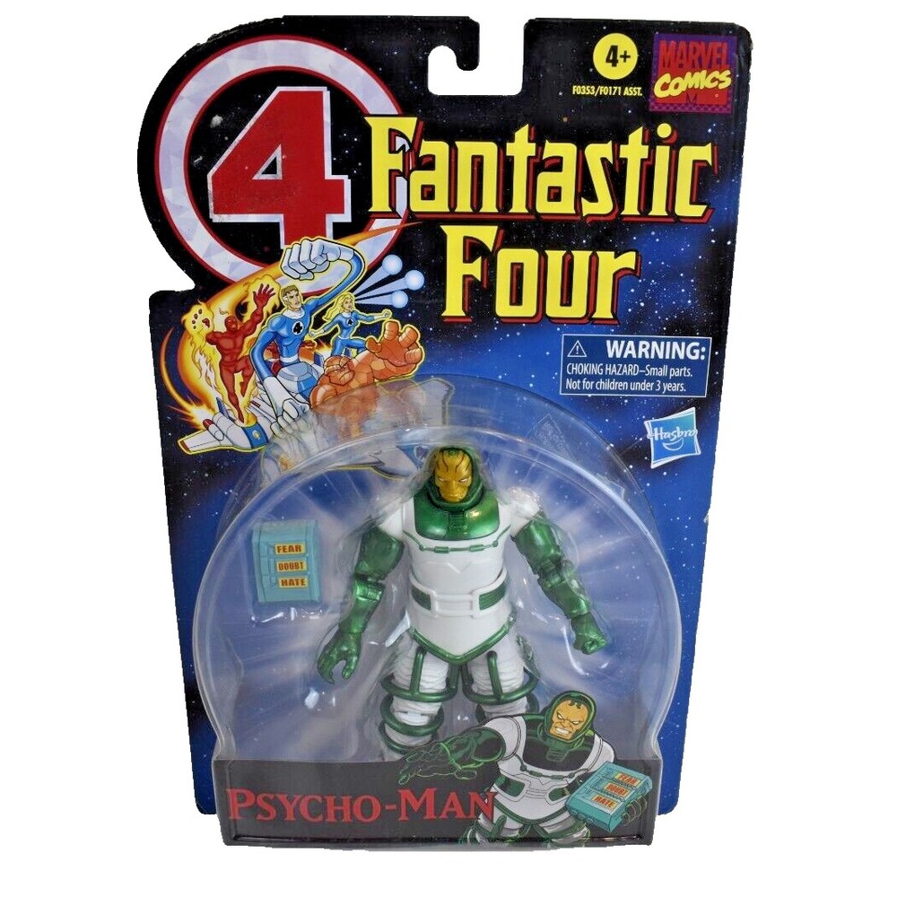Hasbro Marvel Legends Retro Fantastic Four Psycho-Man 6-Inch Figure F0353